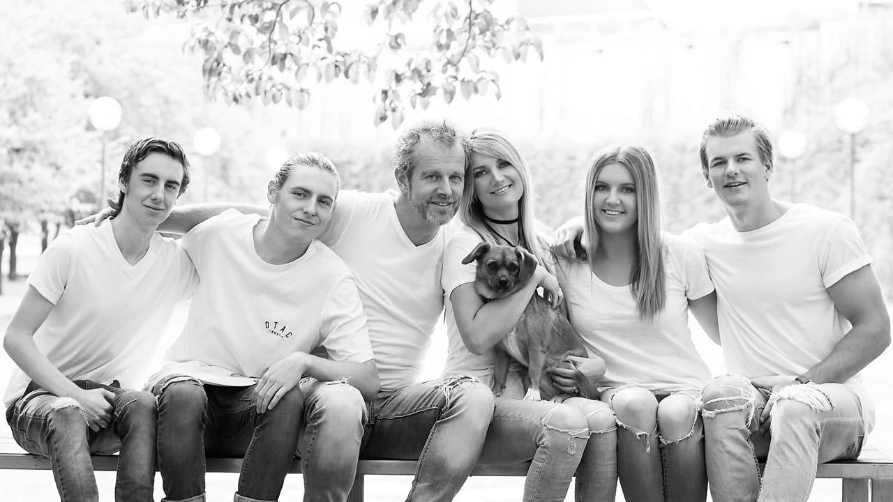 Family Portrait Siblings