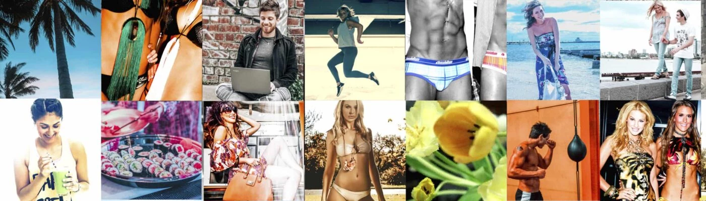 social media content photography